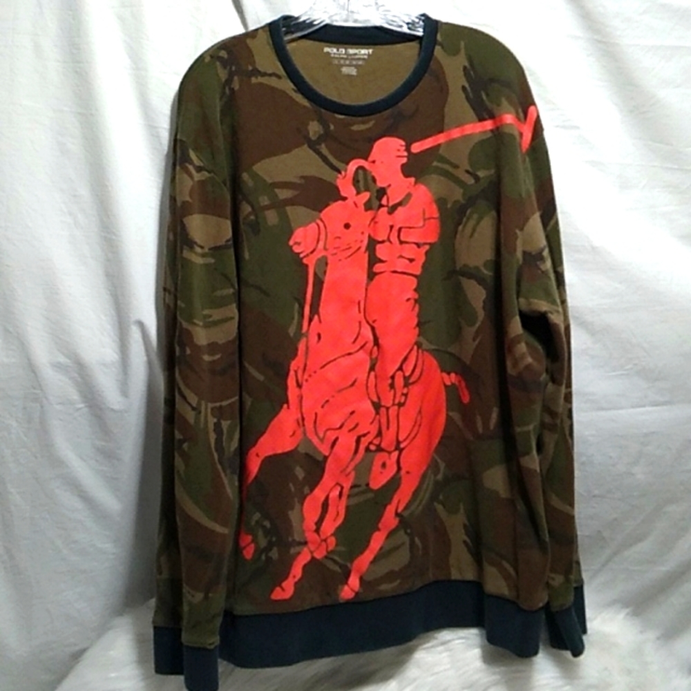 (X-50) Ralph Lauren Polo Sport Big Pony Discontinued Shirt Sz.XL
